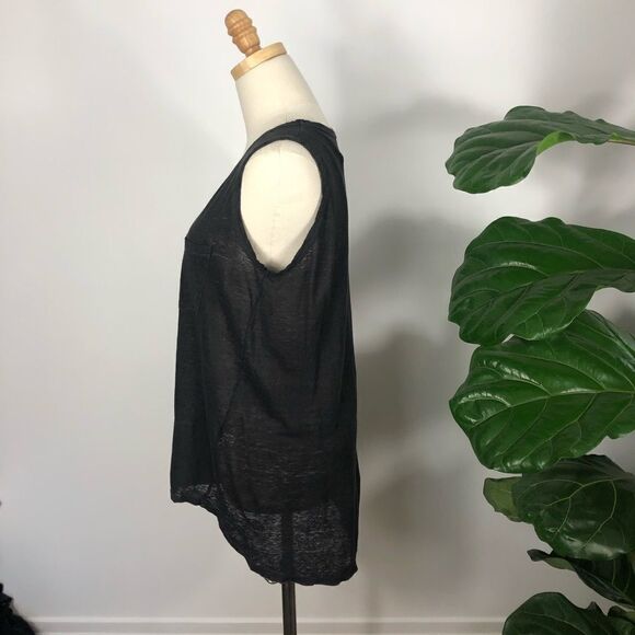 *Charcoal Grey STARK X Linen Pocket Tank  Medium - Picture 7 of 9